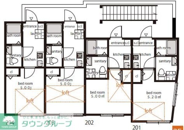 フォレストタウンRの物件間取画像